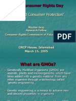 GMOs ConsumerProtection