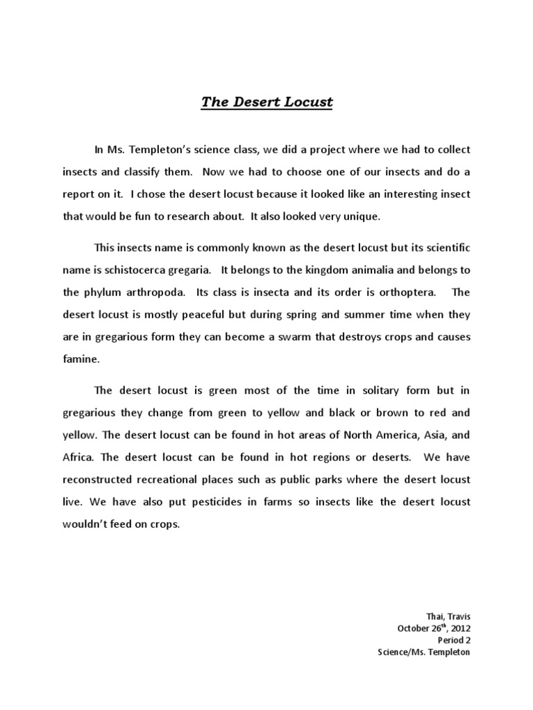 Locust swarm picture