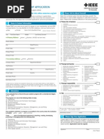 Ieee Membership Application: Personal Information