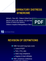 Acute Respiratory Distress Syndrome: Children's Hospital of Michigan