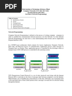 LABSHEET-2 Introduction to Network Programming and Writing a Simple Daytime Client-Server