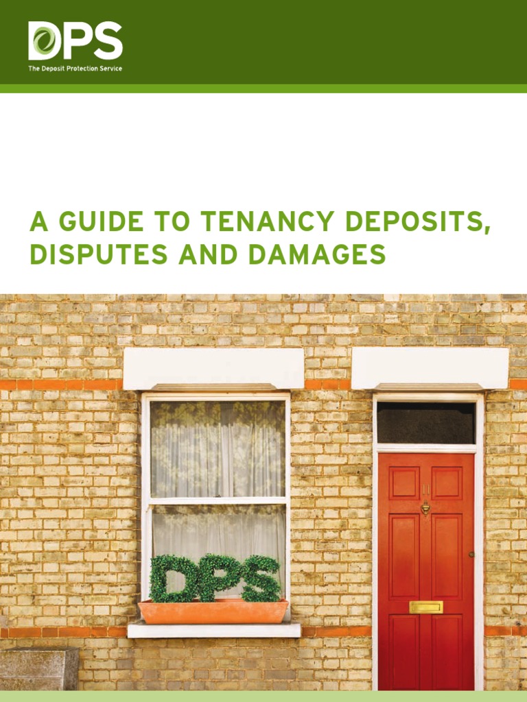 A Guide to Tenancy Deposits Disputes and Damages Leasehold Estate