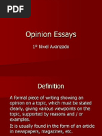 Download Opinion Essays by jhermosell SN128623389 doc pdf
