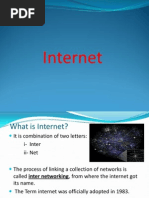 History of Internet