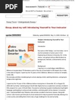 Download Introducing Yourself to Your Instructor by Sharma Joshi SN128632700 doc pdf