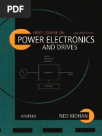 First Course On Power Electronics and Drives