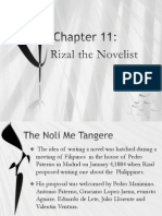 Rizal and His Novel Noli Me Tangere
