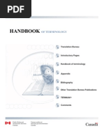 Handbook of Terminology