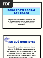 Bono_postlaboral Ley 20305 051208 Enero 2009..