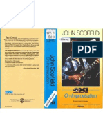 John Scofield On Improvisation Video Booklet