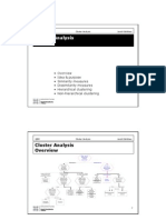 Cluster Analysis