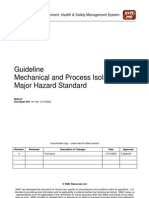 Hazard and Isolation Scheme