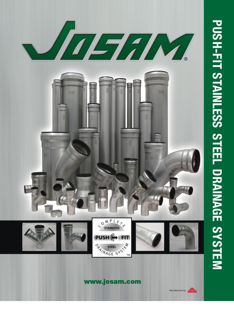 Josam Drains PDF