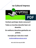 Concurso Cultural Impress