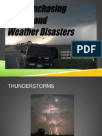 Storm Chasing and Weather Disasters 
