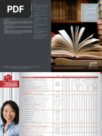 NUS Course calendar
