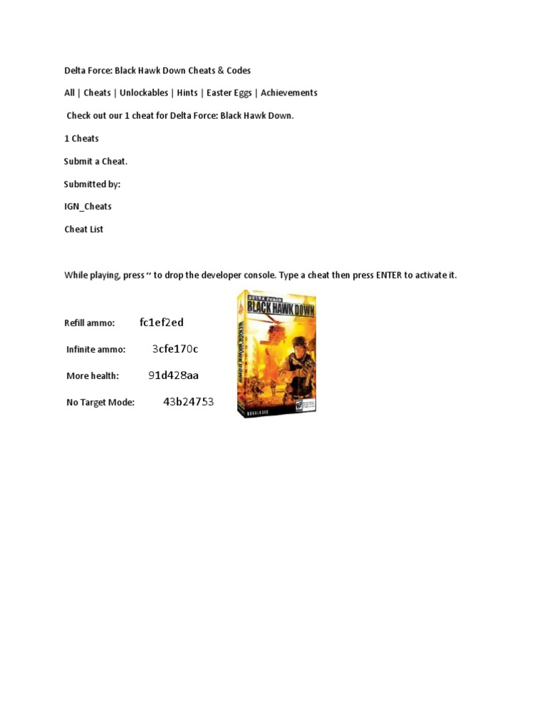 Delta Force | PDF