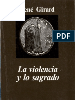 La Violencia y Lo Sagrado Girard