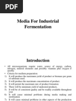 Download Media for Industrial Fermentation by rawatpooran05 SN128655093 doc pdf