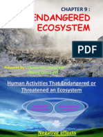 Biology  Chapter 9 - Endangered Ecosystem
