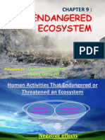 Biology Chapter 9 - Endangered Ecosystem