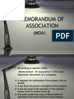Memorandum of Association