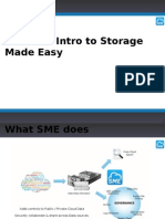 1 Minute Intro to Storage Made Easy 2013