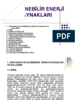 Yenilenebilir Enerji Kaynakları PDF