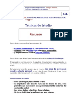 4.3. Pautas para Resumir Textos