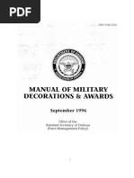 Dodm 1348 33 - Manual of Military Decorations and Awards