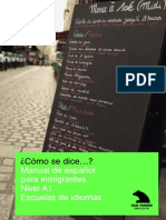  Español para Inmigrantes A1¿Còmo Se Dice?
