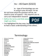Terminology - G322