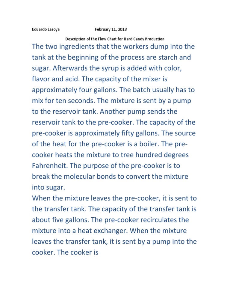 Eduardo Lasoya Candy Making Process PDF