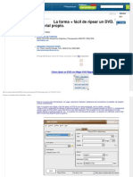 Forma Facil de Ripear Un DVD
