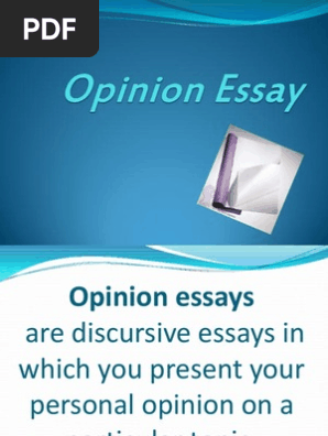 Opinion Essay
