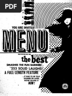 Download Menu Slaughter 2013 by Alamo Drafthouse Cinema SN128691737 doc pdf