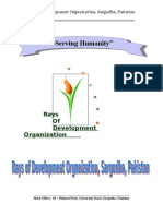 Profile of Rays of Development Organization, Sargodha Pakistan.