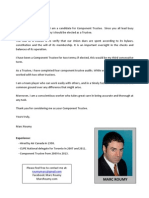 March Election - Resume - Marc Roumy