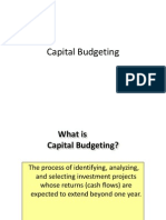 Capital Budgeting