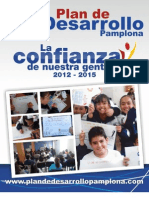 Plan de Desarrollo Pamplona La Confianza de Nuestra Gente 2012 2015
