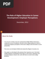 Download The Role of Higher Education in Career Development Employer Perceptions by Marketplace SN128699977 doc pdf