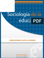Sociologia de La Educacion