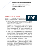 COLETÂNEA DE JURISPRUDÊNCIA PARA CONCURSOS POLICIAIS 01 - 2010