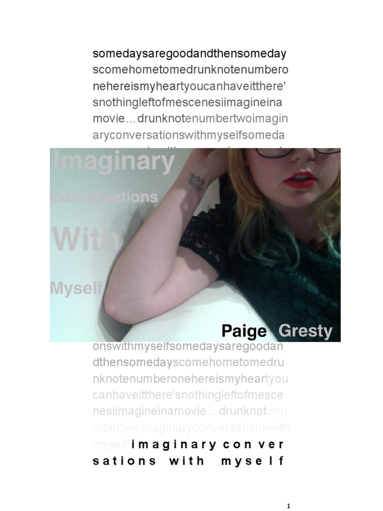 Imaginary Conversations With Myself | PDF | Business