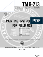 Army Vietnam Field Paint Letters Stencils