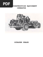 Marines Heavy Construction Equipment - Scraper