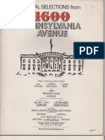 1600 Pennsylvania Avenue - Vocal Selections