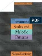 Nicolas Slonimsky - Thesaurus of Scales and Melodic Patterns