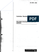 AS3679 Hot Rolled Bars & Sections (Australian)