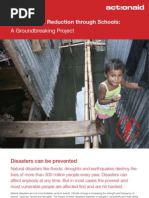 Disaster Risk Reduction Through Schools